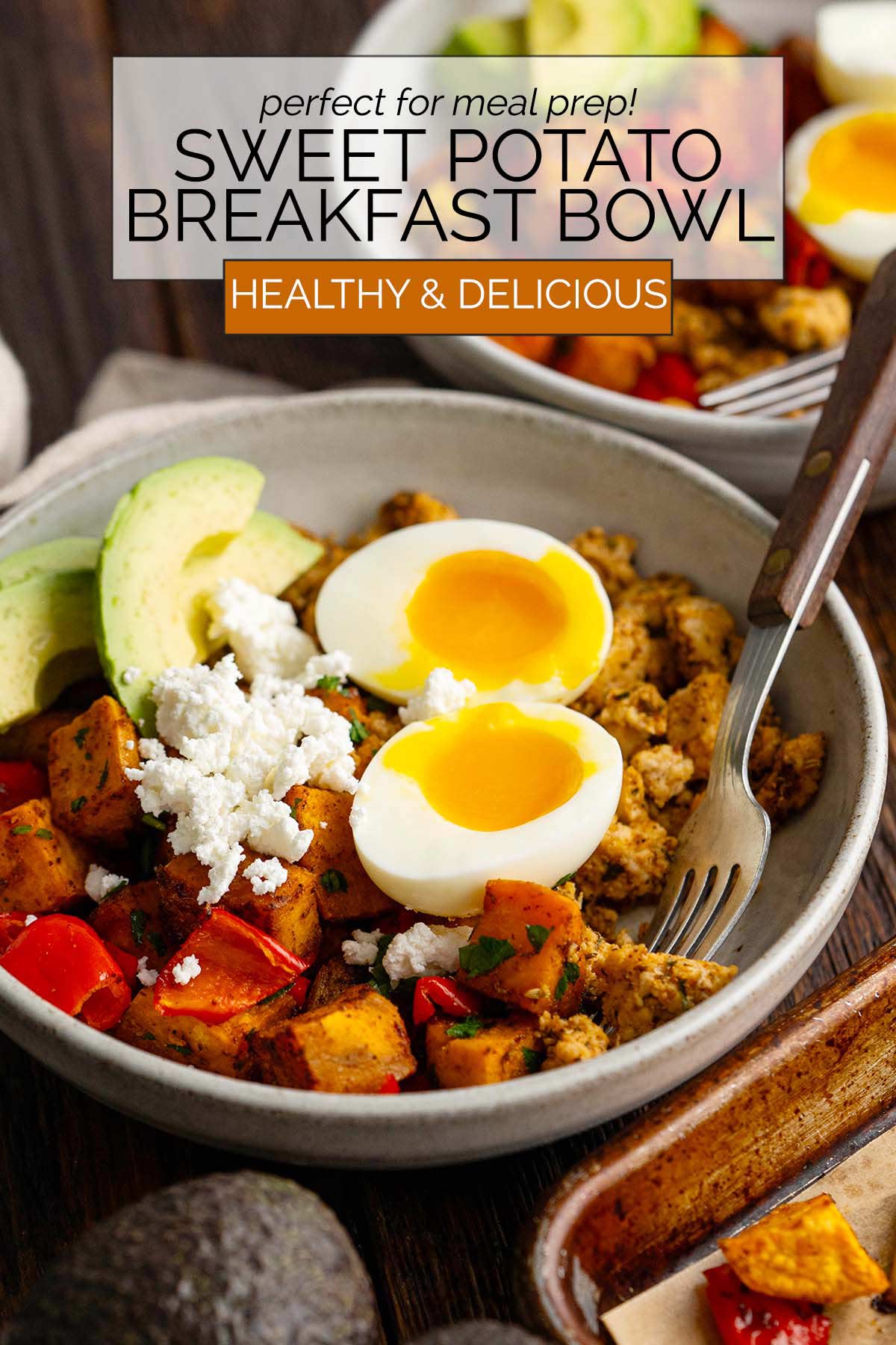 sweet potato breakfast bowl pin