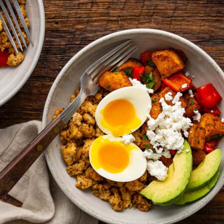 sweet potato breakfast bowl recipe featured image