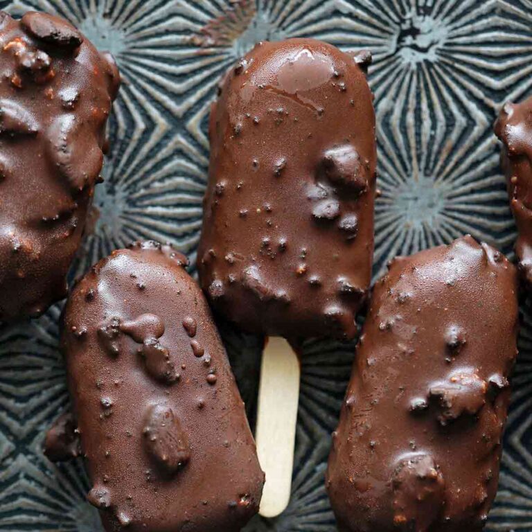 healthier mini ice cream bars recipe