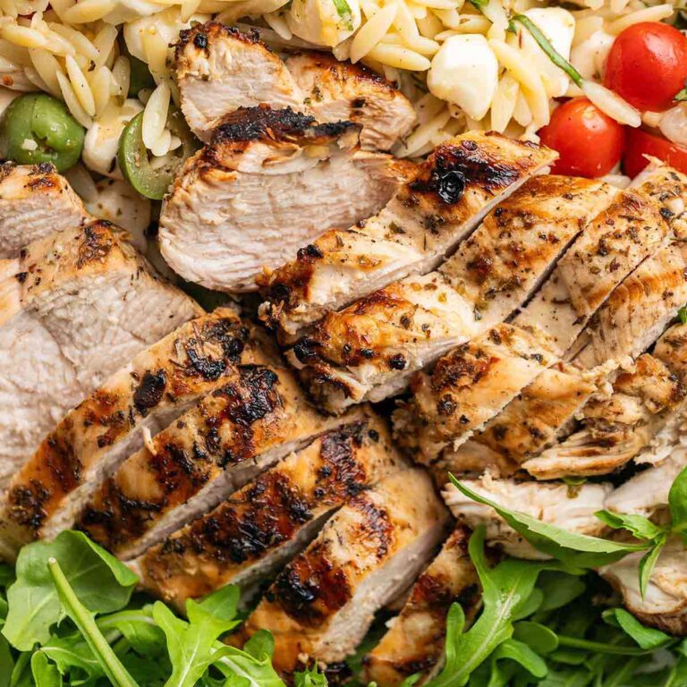 Italian grilled chicken breast featured image