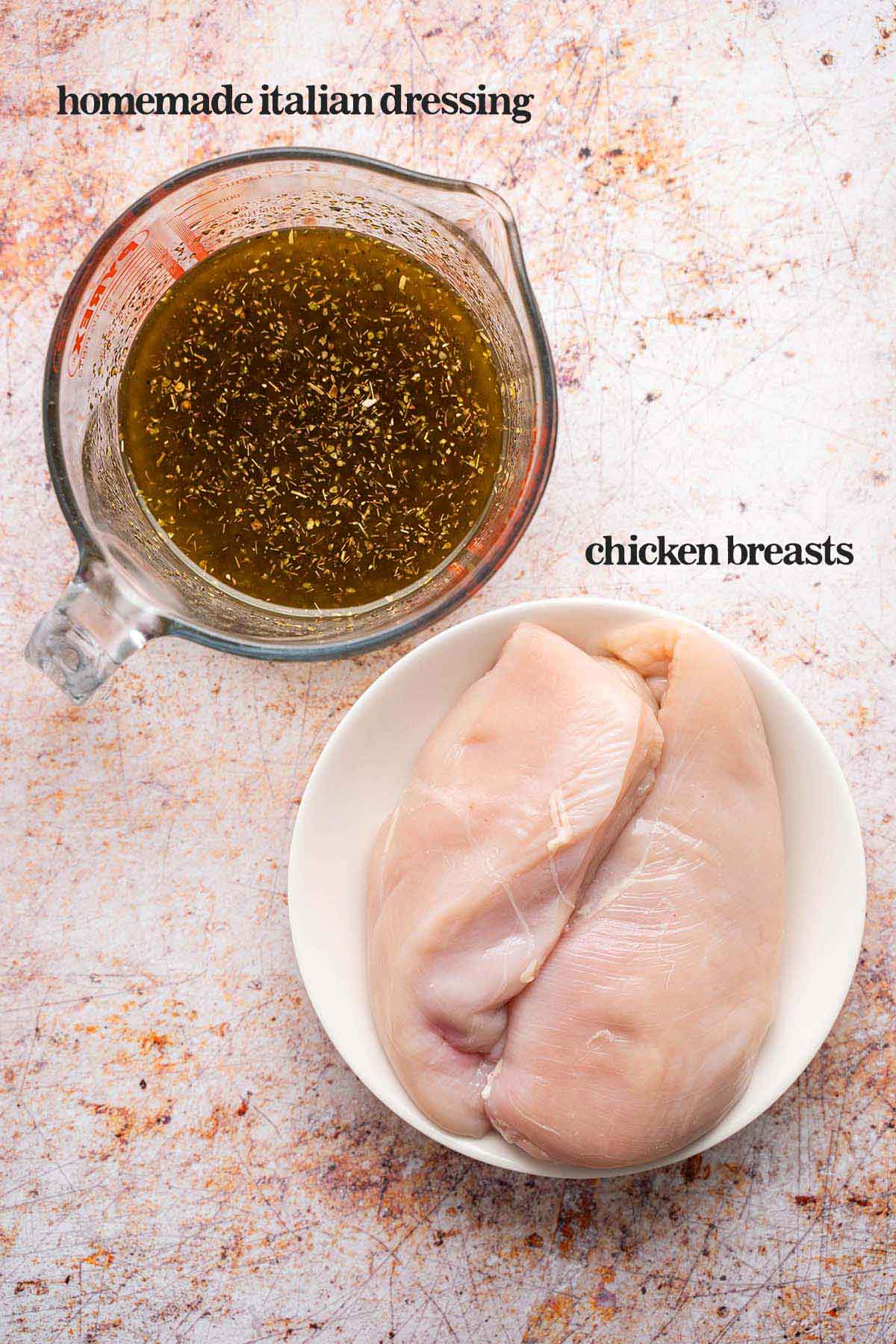 Italian marinated chicken ingredients