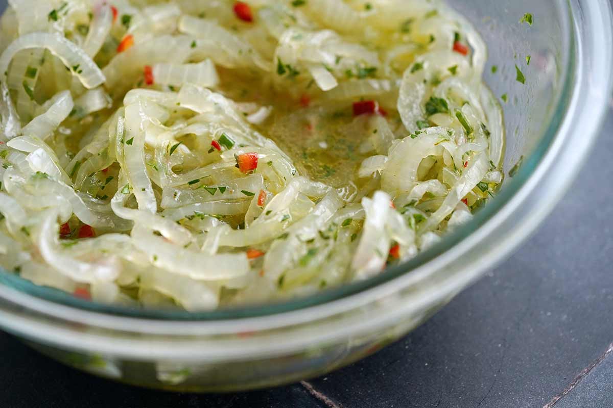 sweet onion salad