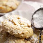 almond croissant cookies recipe featured image