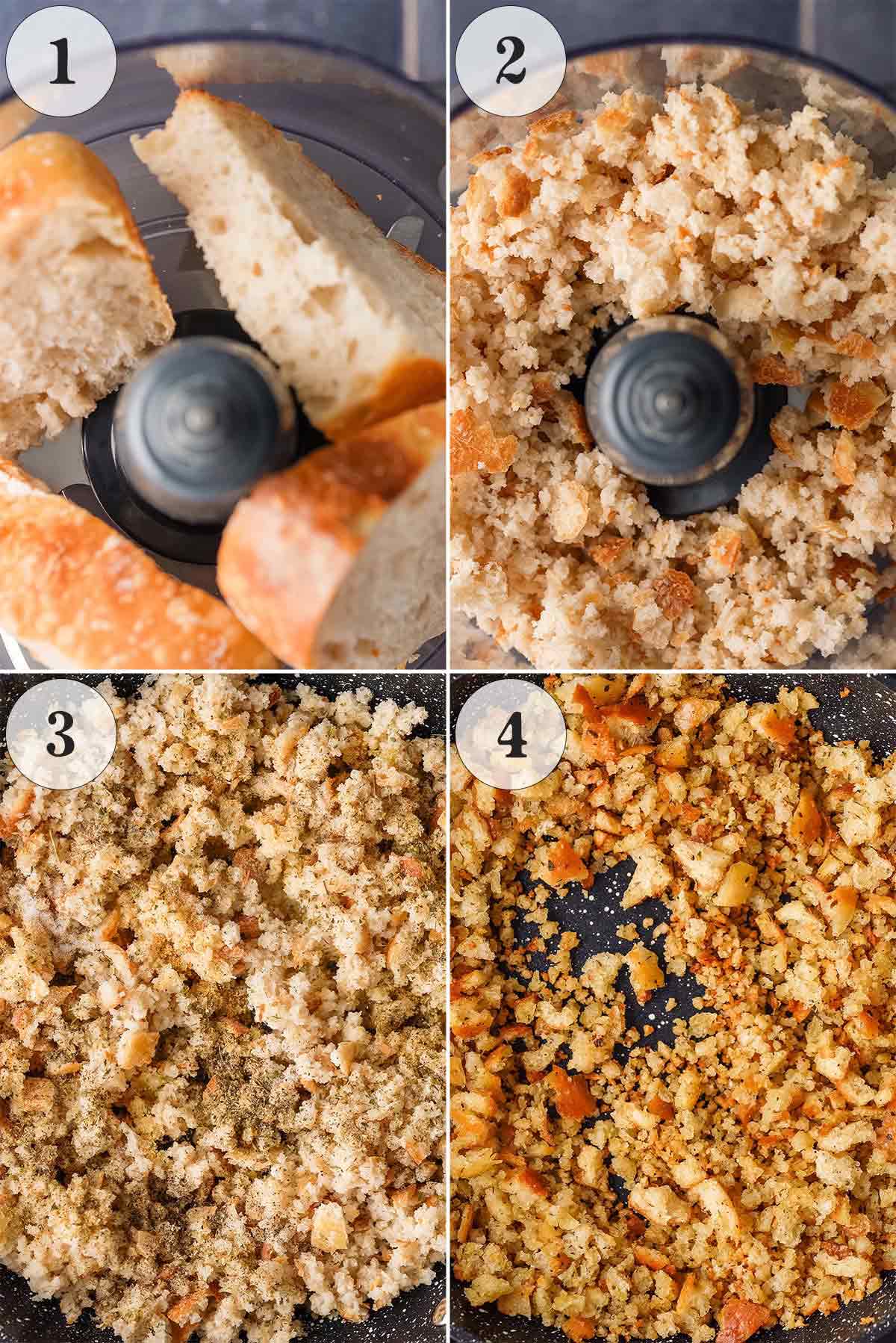 how to make sourdough breadcrumbs