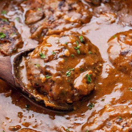 classic Salisbury steak recipe featured image