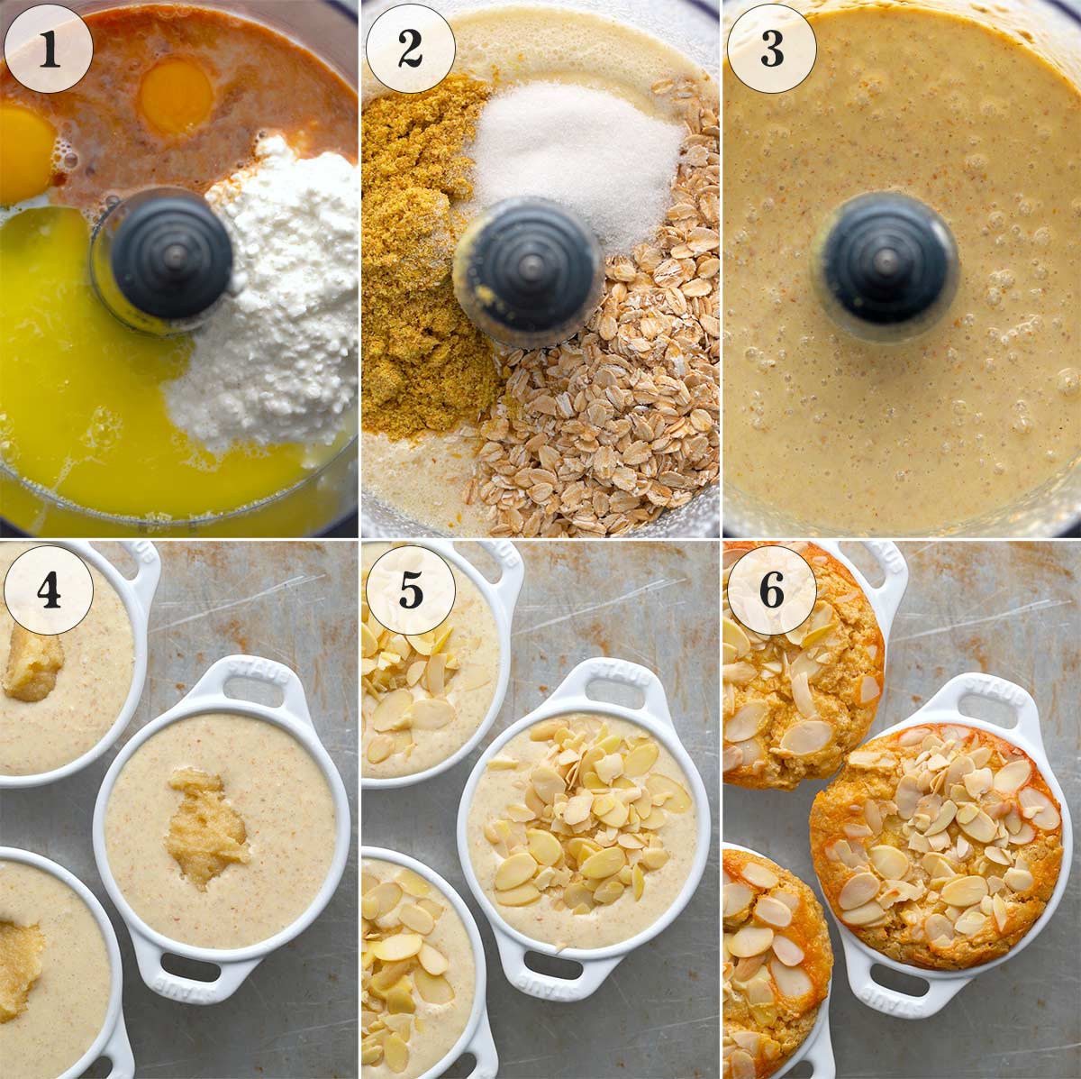 easy how to make almond croissant protein baked oatmeal