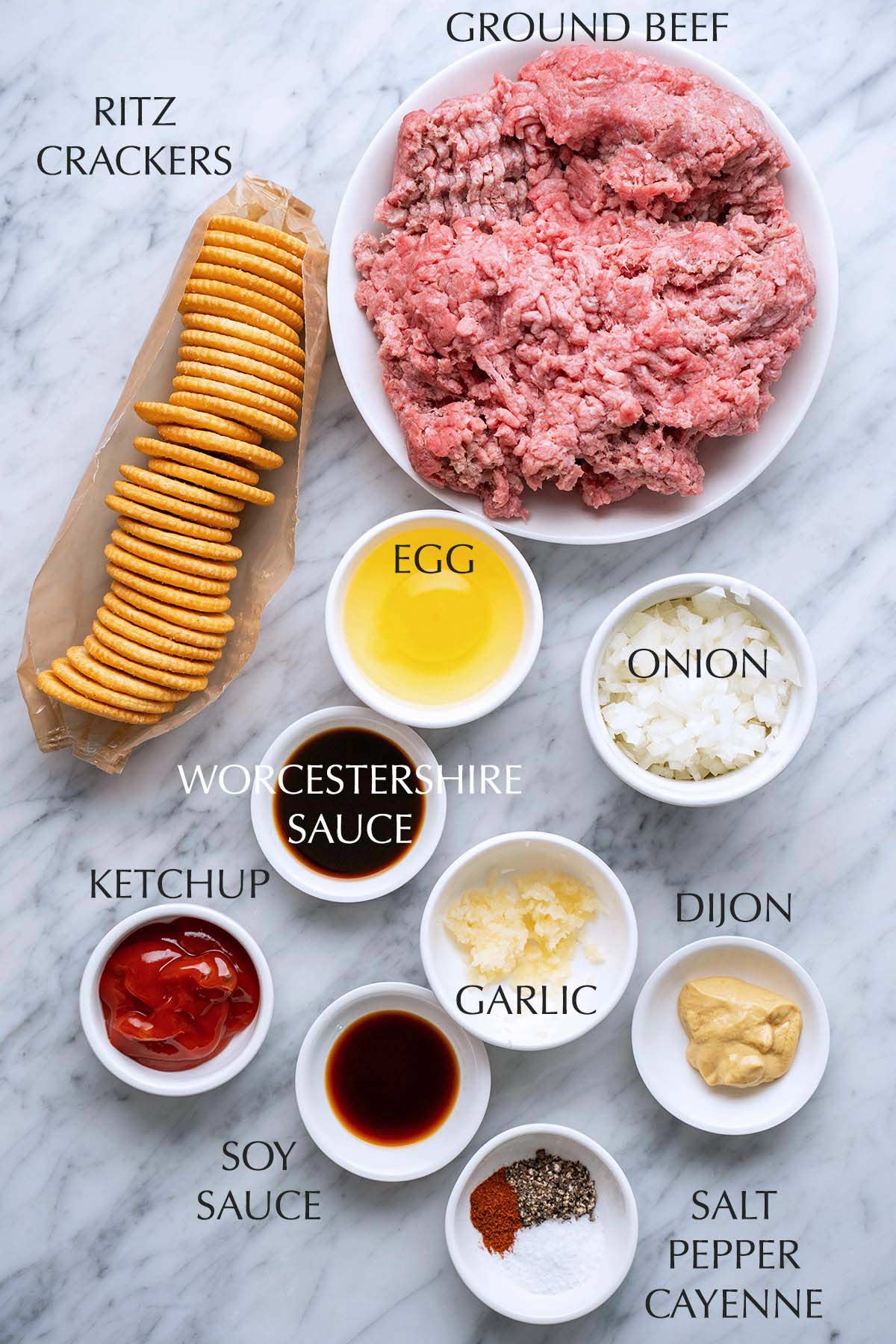 homemade Salisbury steak ingredients