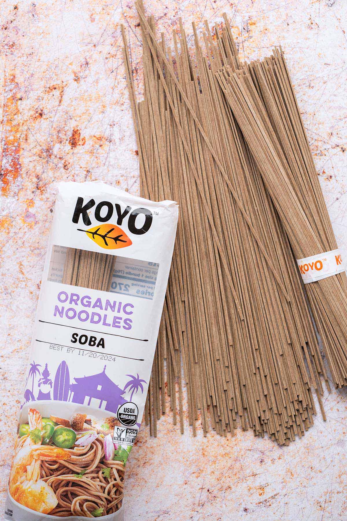 soba buckwheat noodles