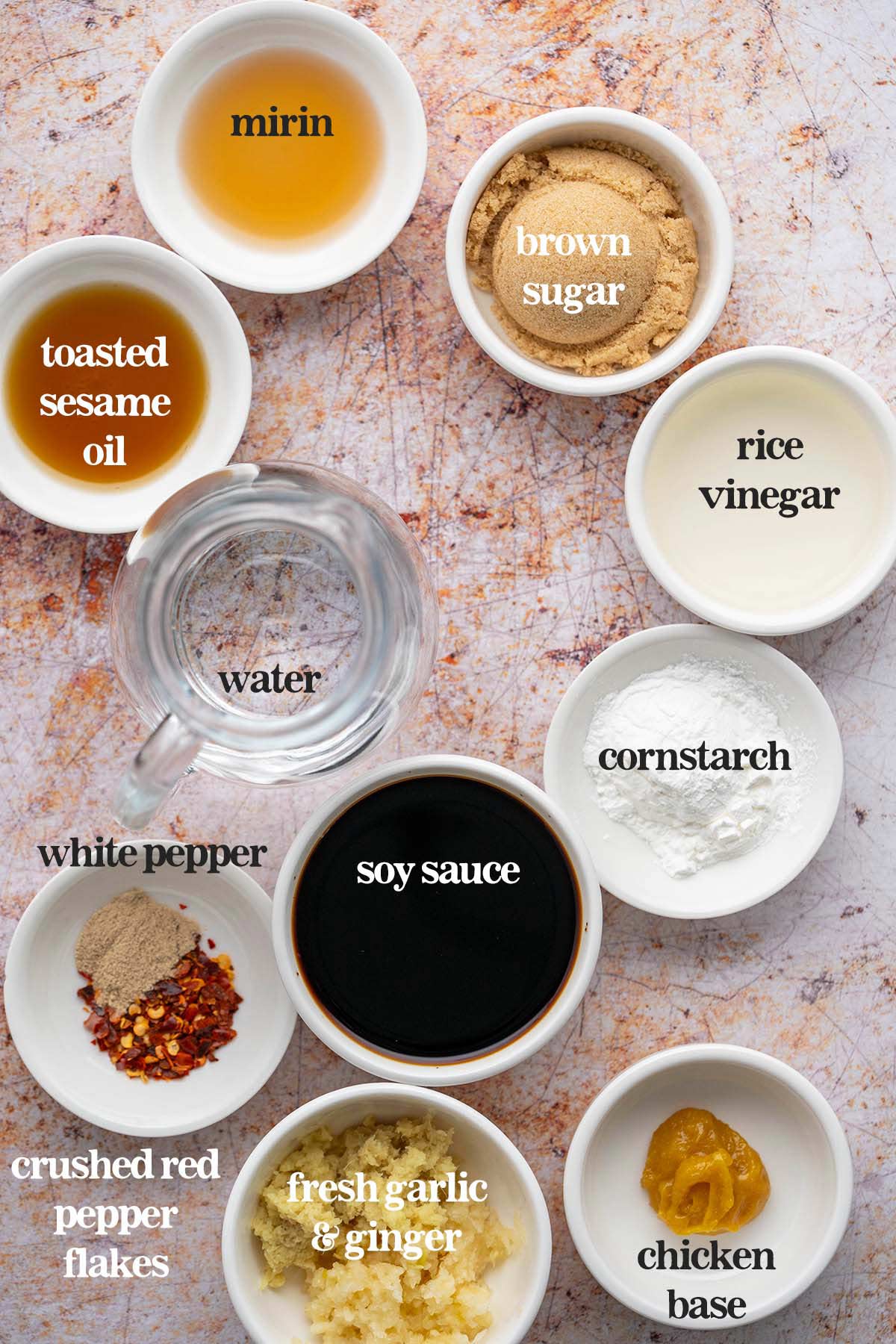 stir fry sauce ingredients