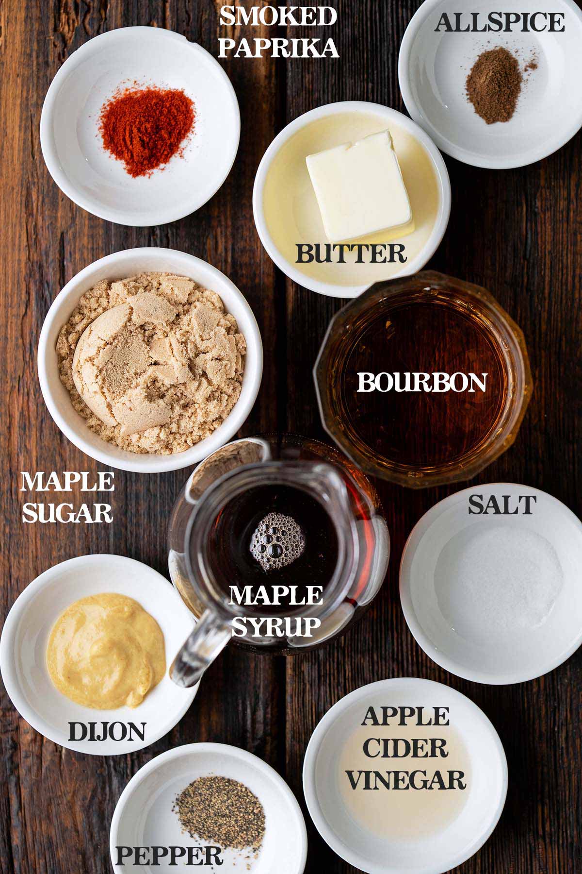 maple bourbon glaze ingredients