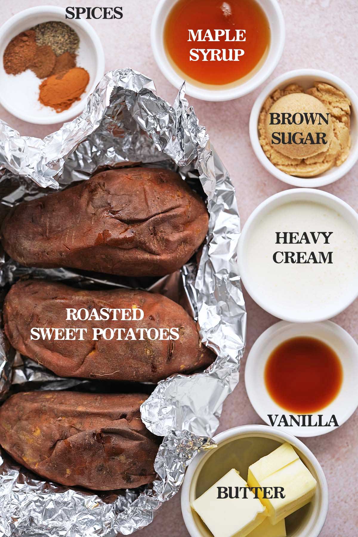 whipped sweet potatoes ingredients