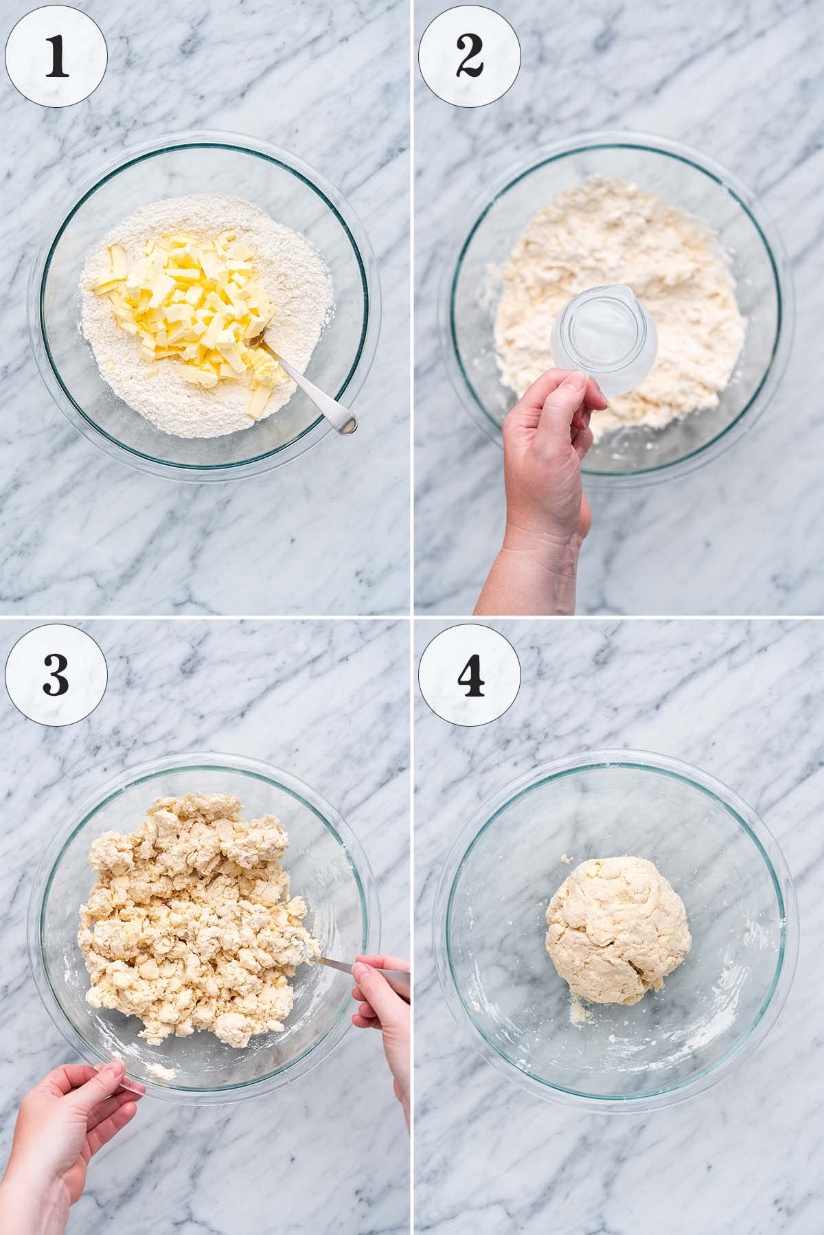 how to make flaky butter pie dough from scratch