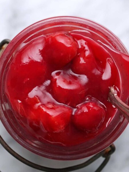 tart cherry pie filling recipe featured image