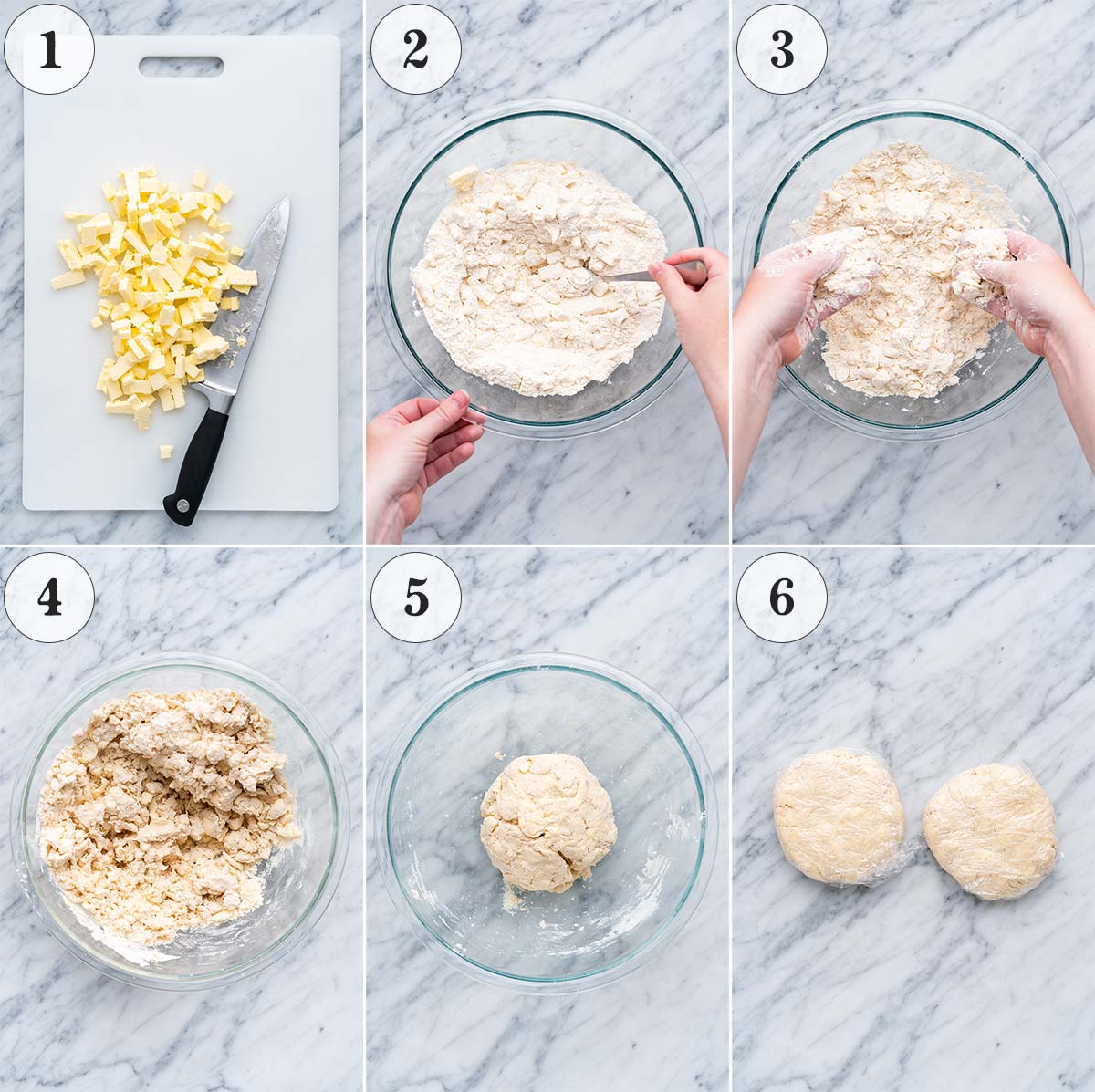 how to make all butter pie dough by hand