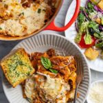 easy one pan lasagna recipe featured image