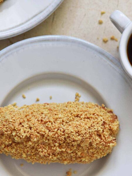 sourdough discard peanut sticks donut recipe featured image