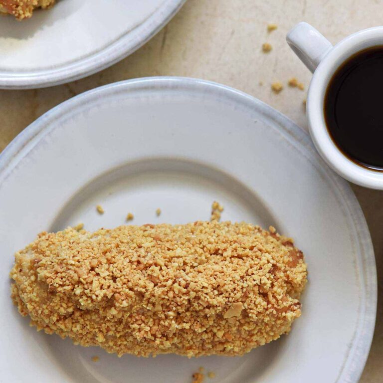 sourdough discard peanut sticks donut recipe featured image