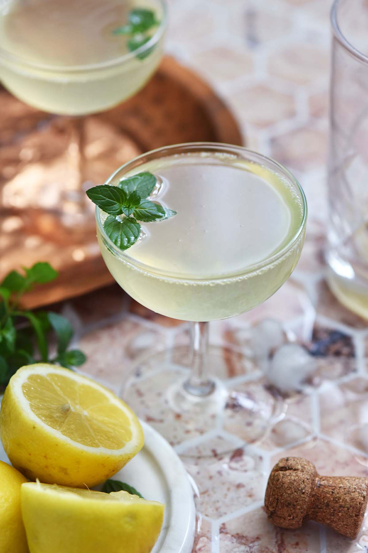 gin rickey meets mint julep cocktail perfect for the Kentucky derby