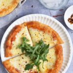greek yogurt pizza dough recipe featured image