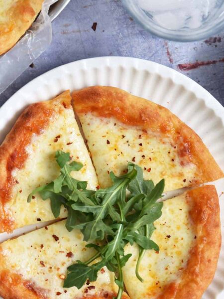 greek yogurt pizza dough recipe featured image