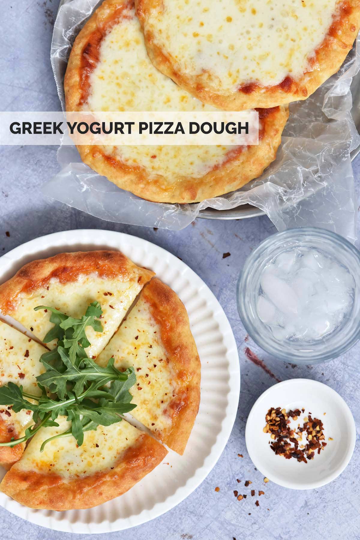 greek yogurt pizza dough recipe pin