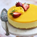 no bake mango cheesecake recipe featured image