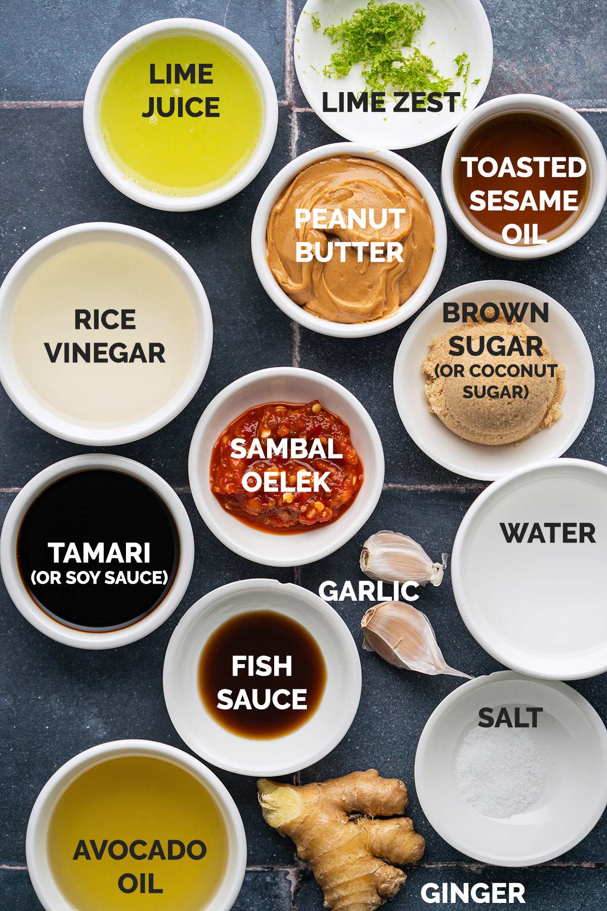 peanut salad dressing ingredients
