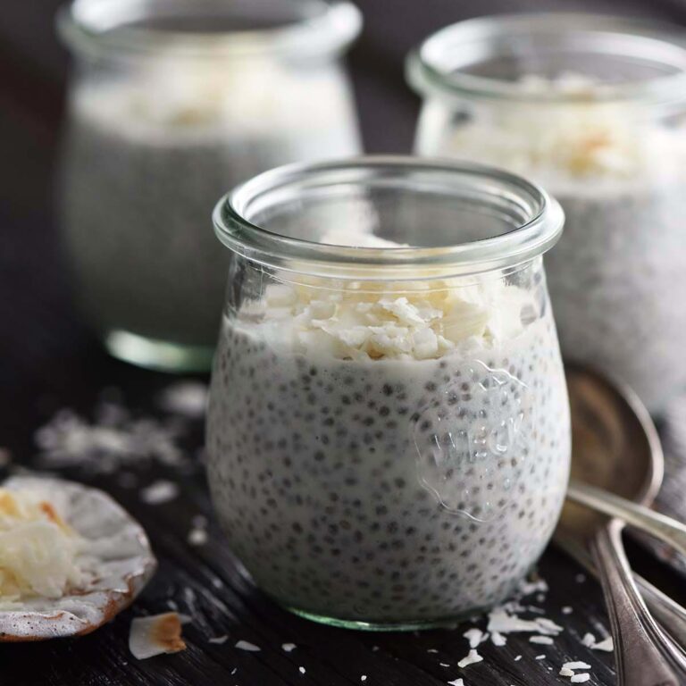 creamy coconut milk chia pudding recipe featured image