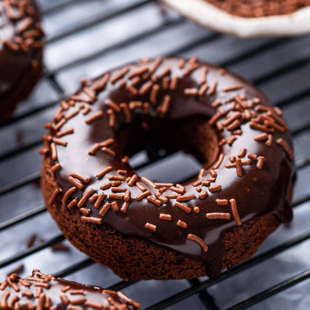 chocolate donut glaze recipe featured image