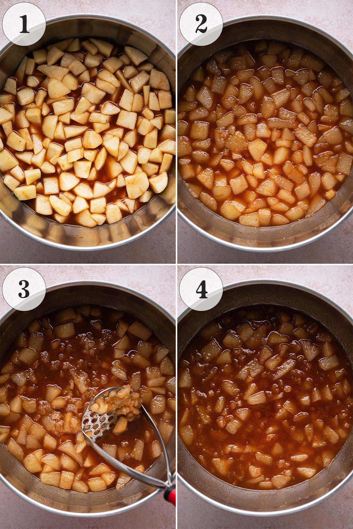 how to make pear preserves