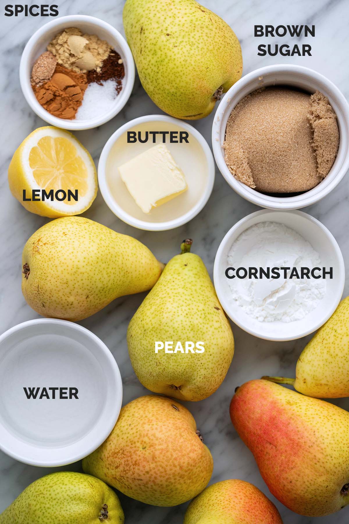 pear pie filling ingredients