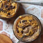 high protein chocolate peanut butter chia pudding featured image