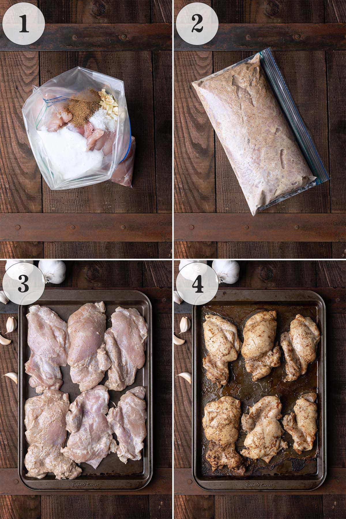 how to marinade and cook chicken for indian butter chicken
