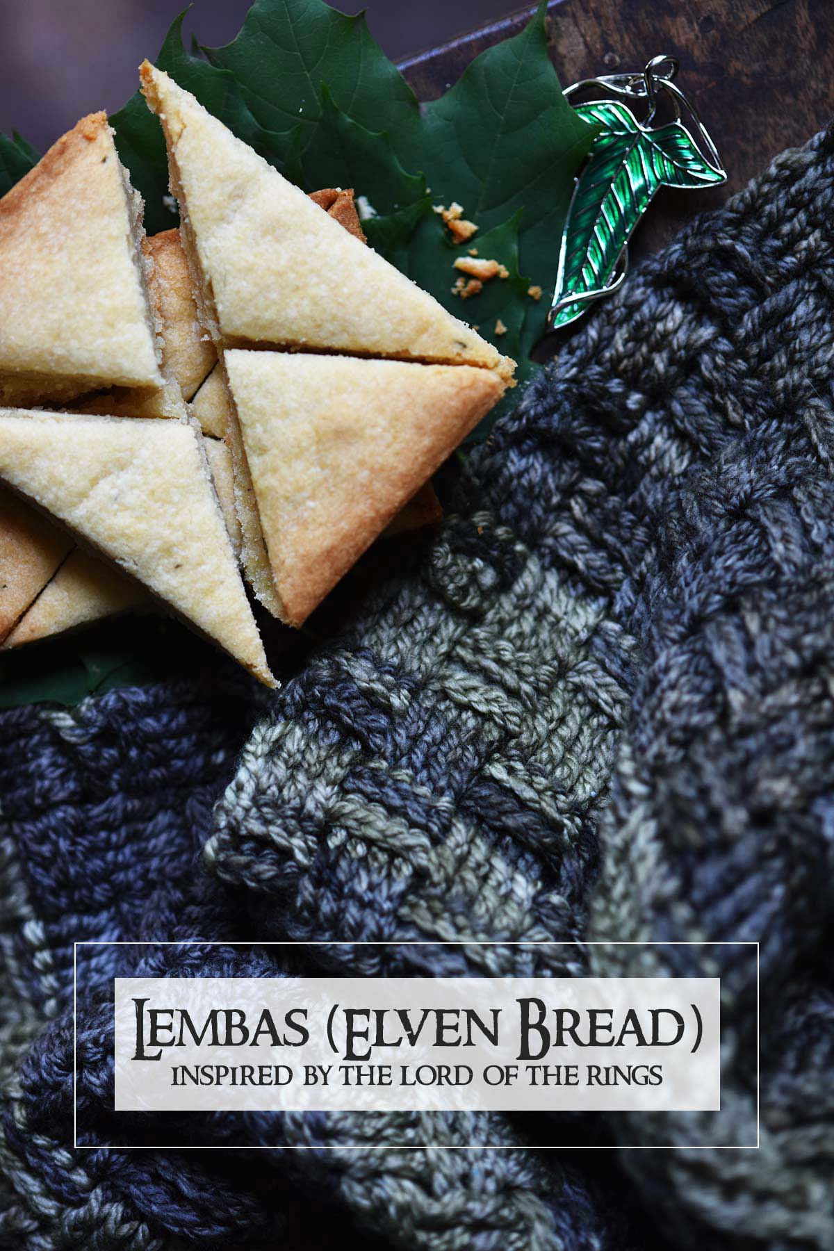 lord of the rings inspired elven bread aka lembas recipe pin