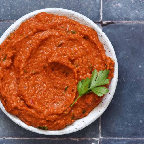 romesco recipe featured image