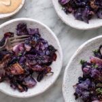 simple crispy red cabbage recipe featured image