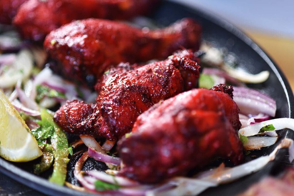 grilled tandoori chicken at DIYA