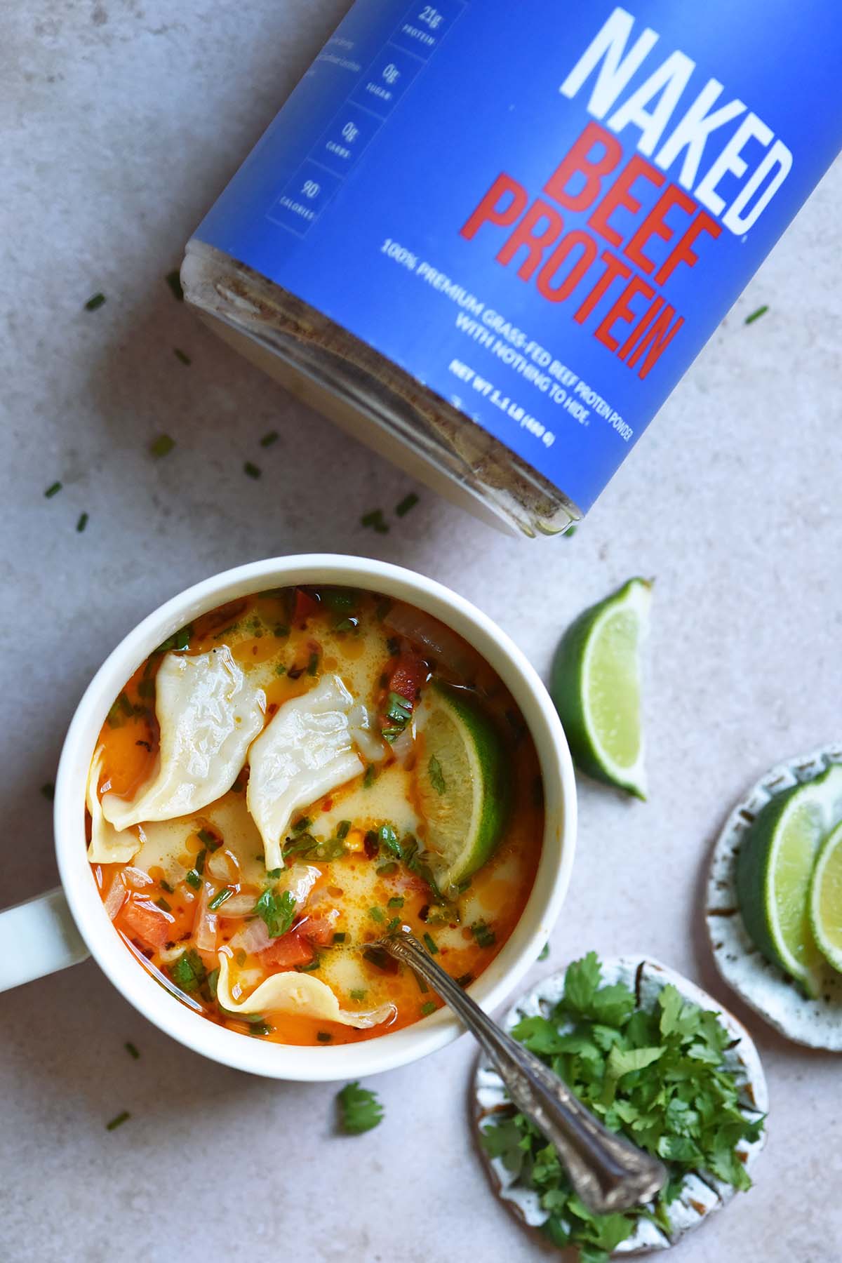 high protein microwavable potsticker soup recipe