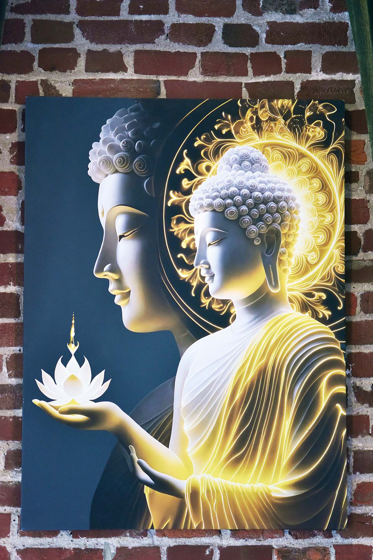 lotus painting at DIYA