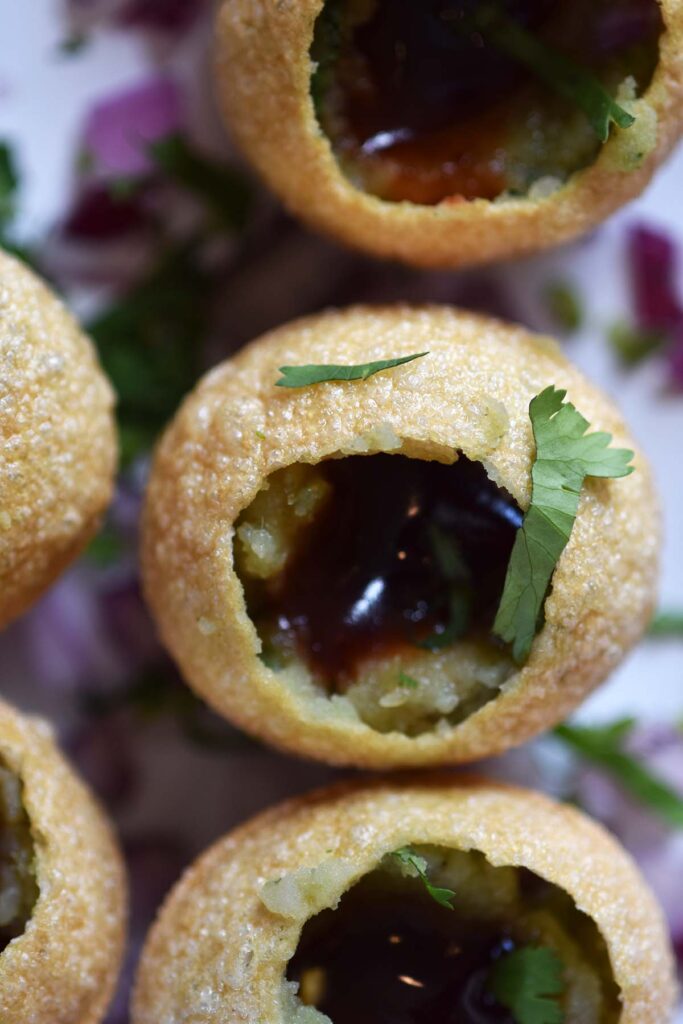 pani puri at DIYA