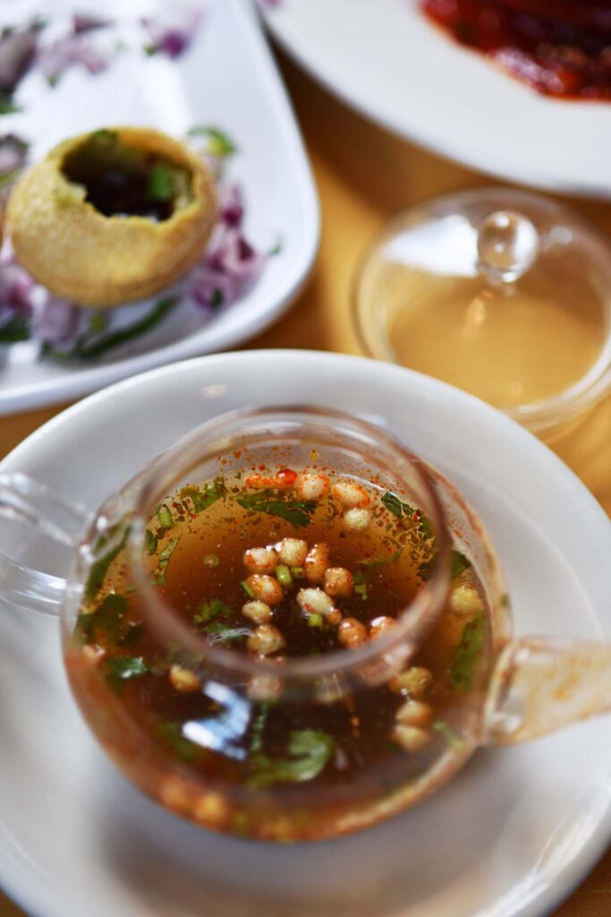 pani puri sauce at DIYA