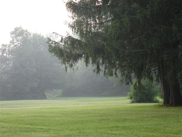 Fog Rolling In As We Left