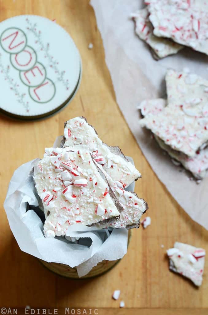 Chocolate Peppermint Bark An Edible Mosaic™