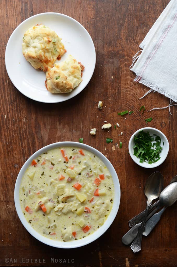 New England Fish Chowder Recipe An Edible Mosaic™