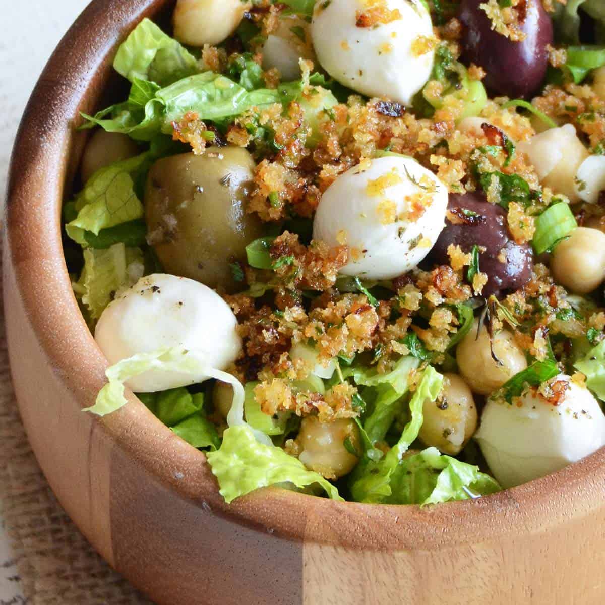 The Best Bread Crumb Salad An Edible Mosaic™