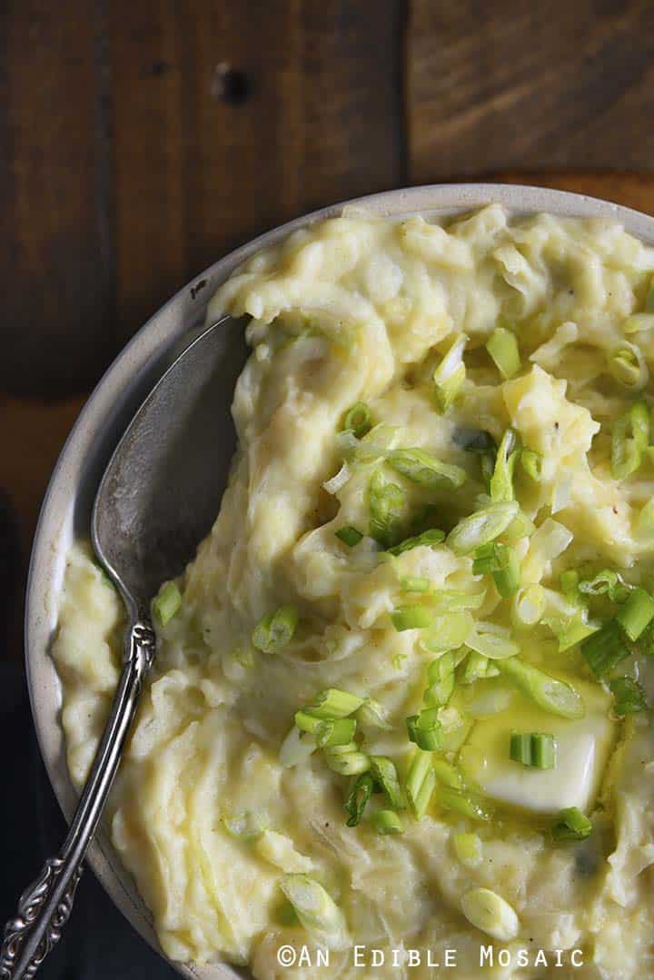 Colcannon Recipe (Irish Mashed Potatoes with Cabbage) An Edible Mosaic™