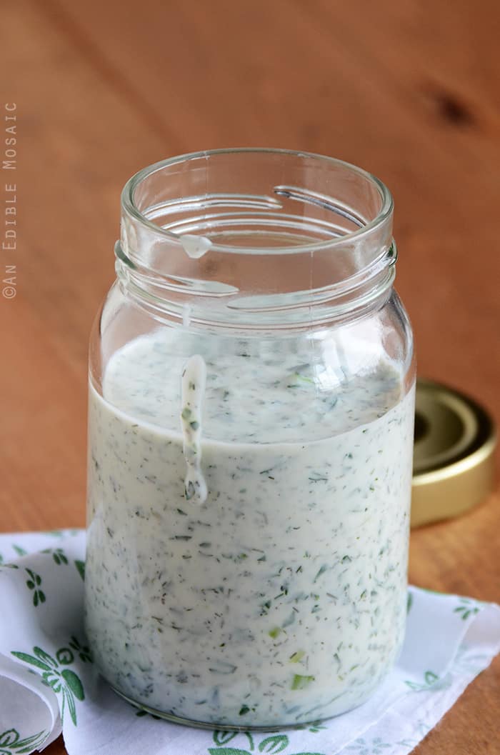 ButtermilkHerb Dressing An Edible Mosaic™