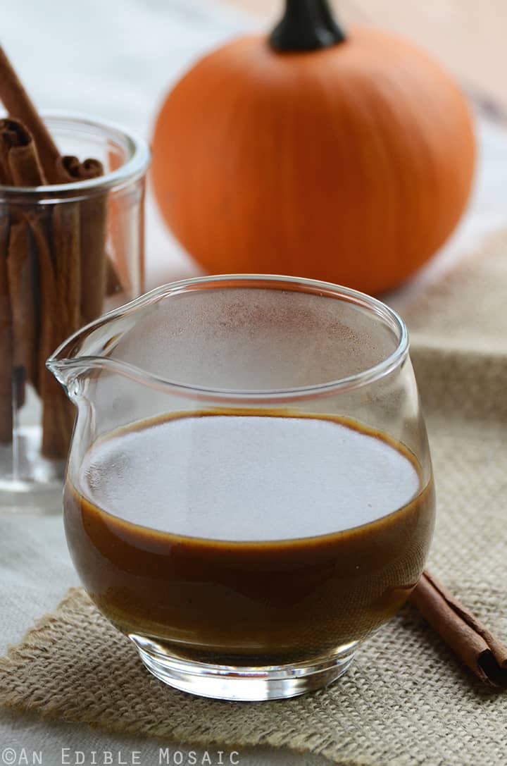 Sugar Free Pumpkin Spice Syrup (For Lattes and More) - An Edible Mosaic™