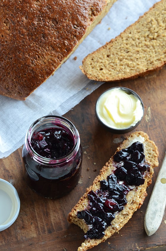 Spiced Blueberry Chutney + The Ploughman’s Lunch - An Edible Mosaic™