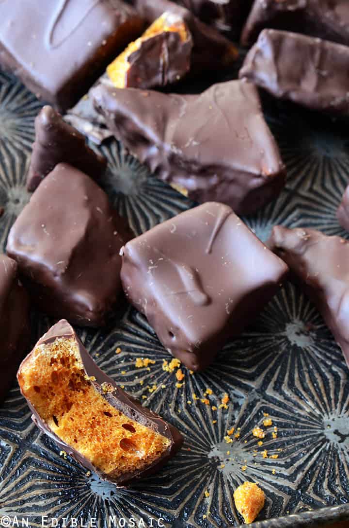 ChocolateCovered Sponge Candy An Edible Mosaic™